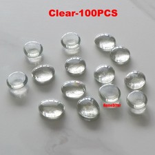 Colourful Flat Glass Marbles Beads Balls Vase Fillers Fish Tanks DIY Decoration