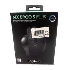 Logitech MX ERGO S PLUS Wireless Ergonomic Trackball Mouse
