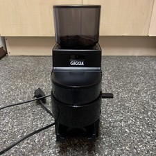 Gaggia MDF Coffee Grinder  In Black, burr grinder, doser