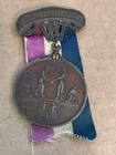 Civil War WV honorable discharge medal I'D Abraham R Lipscomb 15th WV Infantry
