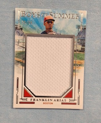 2025 Panini - Boys of Summer Jumbo Patch #JPM-FA Franklin Arias 26/99