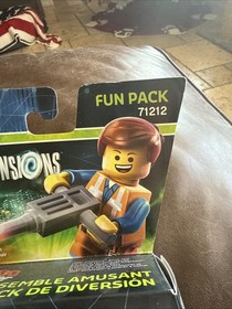 LEGO Dimensions Fun Pack 71212 Emmet & Excavator &ndash; NEW Sealed &ndash; LEGO Movie