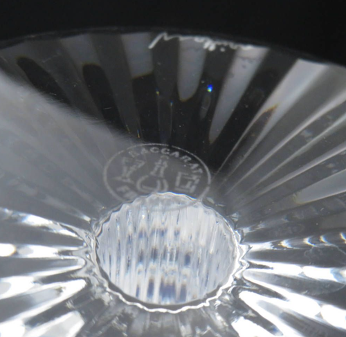 Baccarat Mille Nuits Flutissimo Flutes Crystal Champagne Glass No Box Blue - Picture 3 of 7
