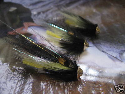 3 V Fly 1.5 Inch Ultimate Turbo Disc Silver Tosh Salmon Tube V Flies & Trebles