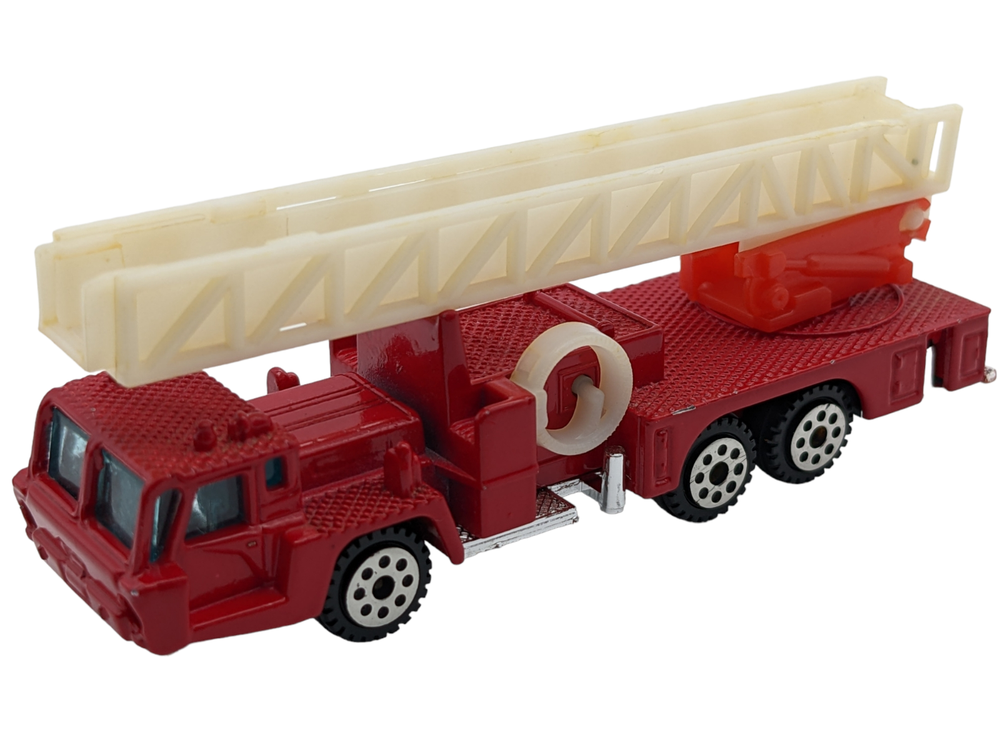King Star Mini Car Mitsubishi Fuso K252 Fire Engine 1/125 Diecast Ladder Truck