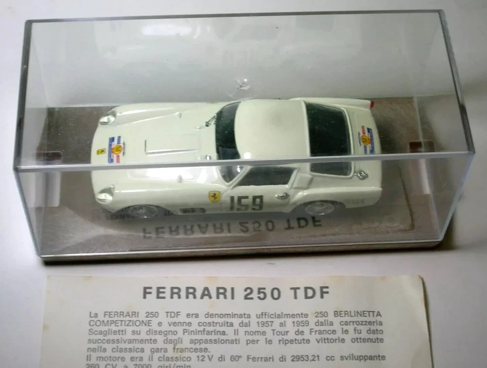 FERRARI 250 tdf rally 1959 1/43 Box Bang Best Berlinetta Competizione 275 - Immagine 3 di 4