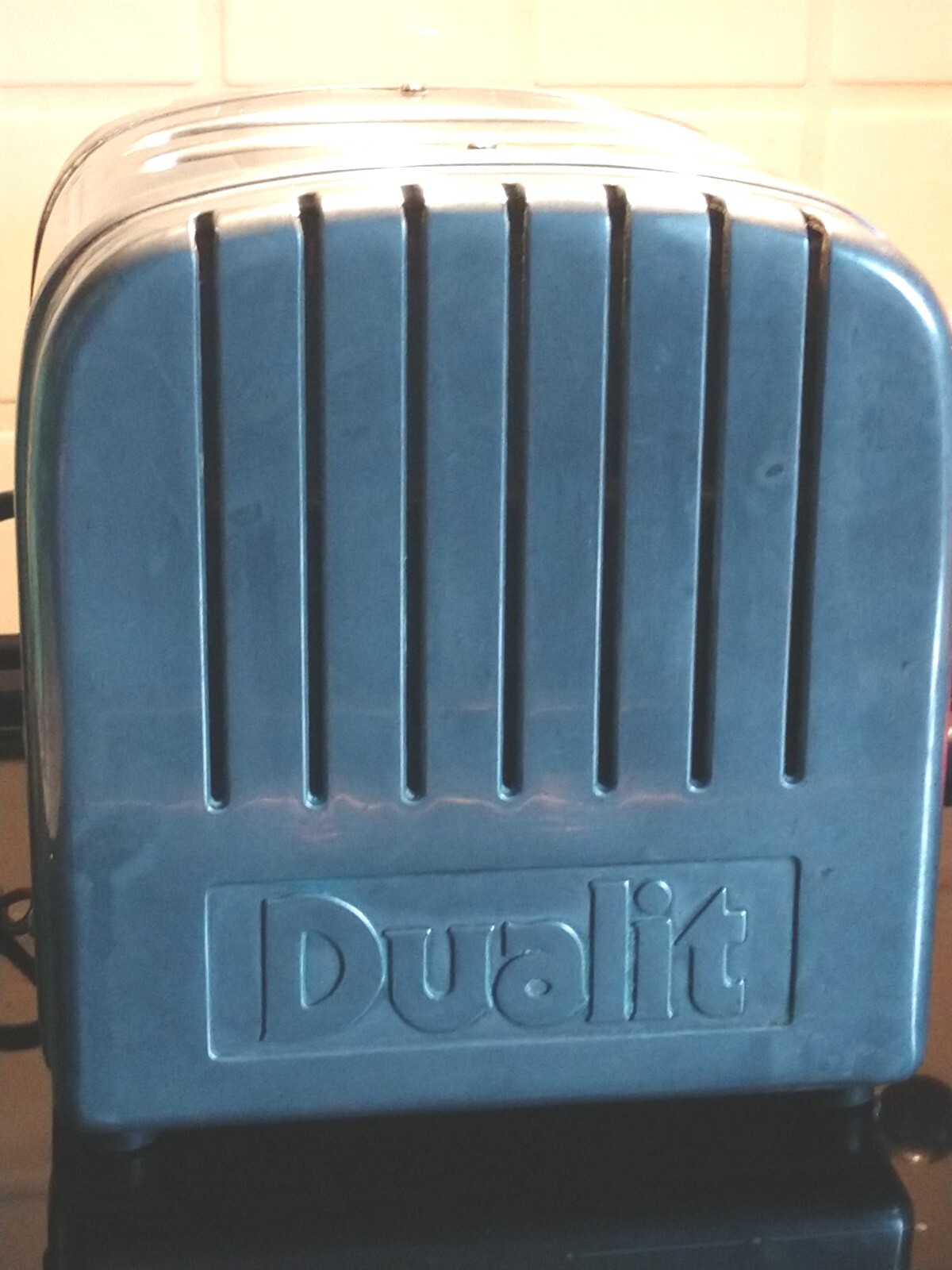 Dualit 2Slice Toaster Chrome Commercial Model Crumb Tray Retro Diner