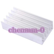 1PCS Heat sink 30 15 60 White double-hole module aluminum heat sink fin ZJ