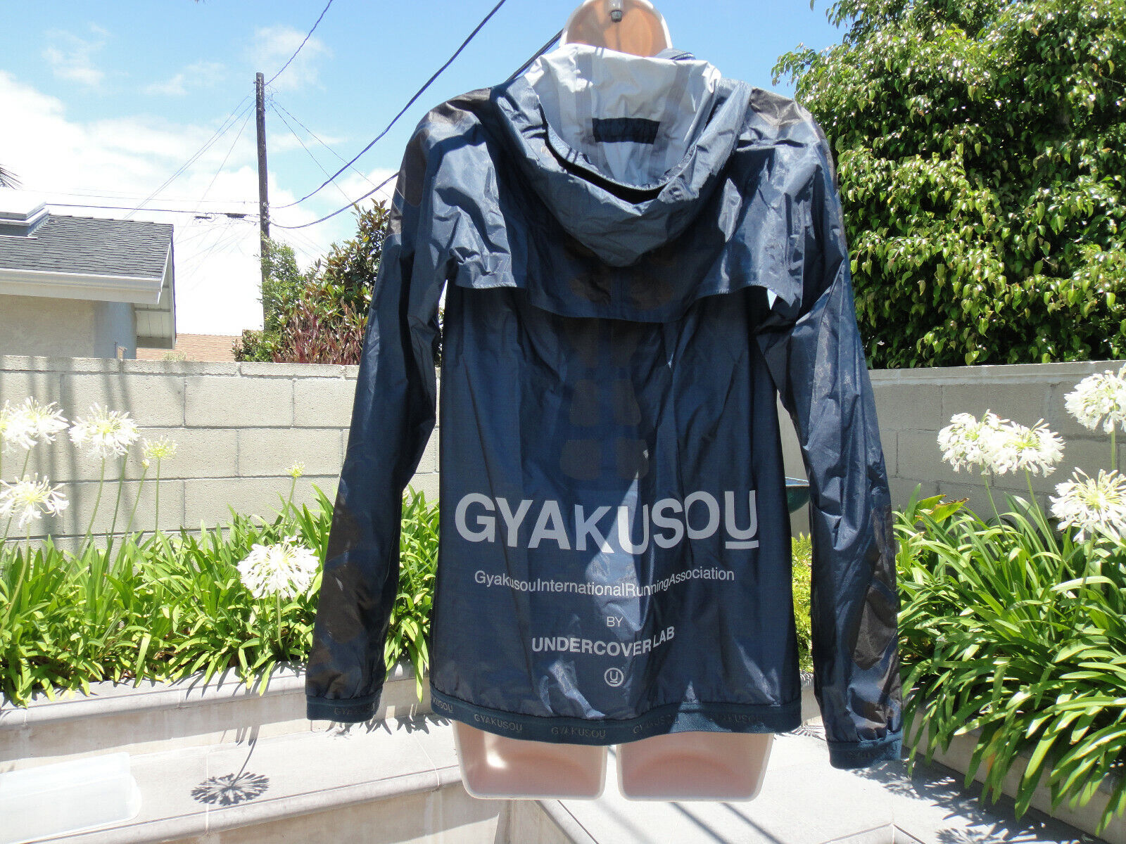 Lab x Undercover Gyakusou Hooded Jacket Cool Gray Wmns L &amp; XS AJ0060 | eBay