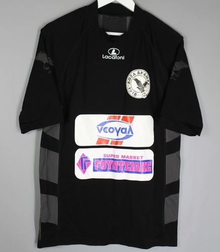 DOXA FC DRAMAS GREECE MATCH WORN SHIRT #8 GONZALES LACATONI - Picture 1 of 4