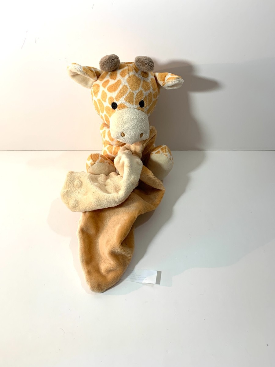 Giraffe Lovey Plush Security Blanket Stuffed Animal Toy Soft Cute