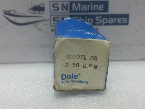 Eaton Dole Flow Regulator Model GB 2.50 G.P.M 2PCs In Lot