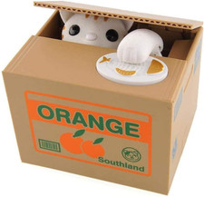 Piggy Bank Steal Coin Box Electronic Money Bank Cute Money Saving Box with Smar