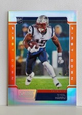2019 Panini N'Keal Harry RC SSP /10 FIRST DOWN REFRACTOR SCORE UPDATE ROOKIE 🌠