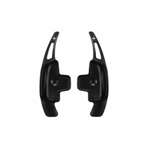 Aluminum Steering Wheel Shift Paddles Fit For Benz 2020-2022 GLE GLS Black 2pcs - Picture 3 of 6