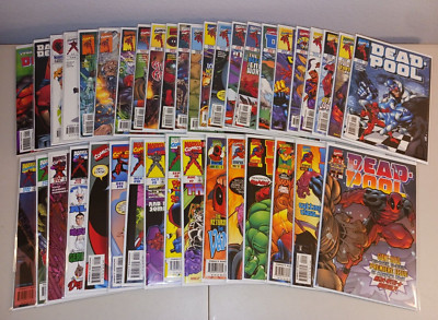 Deadpool #1-36 + More! (Full Lot of 39 Marvel Comics 1997 Series) VF/NM Annuals