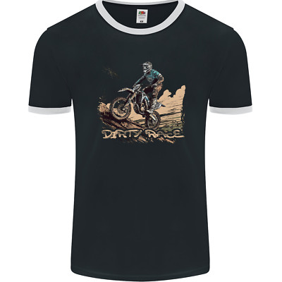 Dirty Rennen Motocross Motox Dirt Bike Herren Ringer Maglietta Fotl