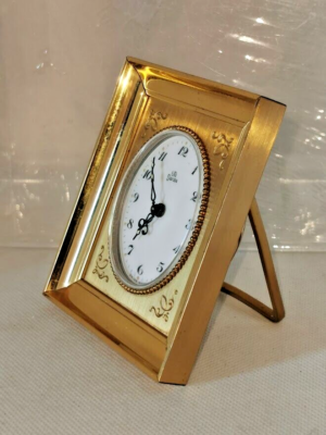 TRES JOLI RÉVEIL Pendulette Swiza Uti 8 - Vintage - Made Swiss
