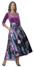 Size 8 Formal Purple Belle of the Ball Gown Dress from Midnight Velvet new