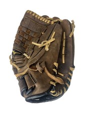 Baseball Glove Mizuno 12.5 in RH Throw Proflex MZ500 Brown Leather GMZ 1250