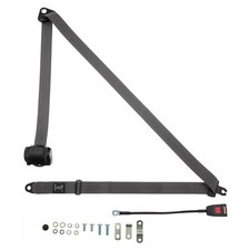 Anteriore Automatico Sedile Cintura per Renault R4 Berlina 1978 Forma Grigio