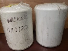 WACKER Element Oil Filter. 2 Pack. Part # 0110120. Free Shipping.