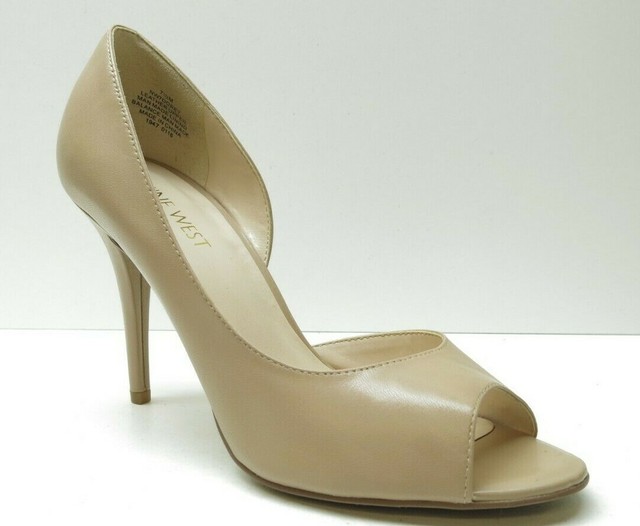 nine west open toe shoes