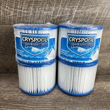 New Sealed Cryspool Type VI Pool & Spa Filter  New & Sealed 4 Filters Free Ship!
