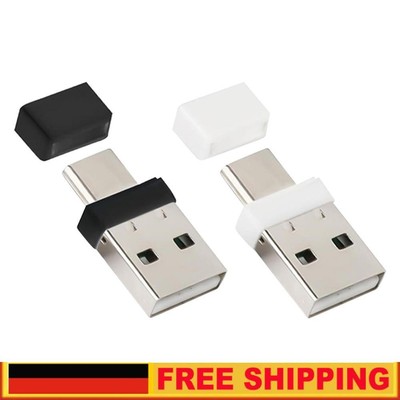 USB Type C 2 In 1 Mouse Mover Driver-Free Mini Mouse Shaker for Tablet PC DE