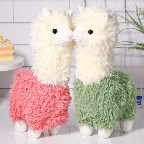 2 Pieces Llama Stuffed Animal 10 Inches Cute Llama Alpaca Plush Toy Gifts Party