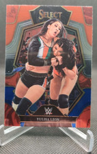 2023 Select WWE Red and Blue Premier Level #117 Yulisa Leon wrestling card