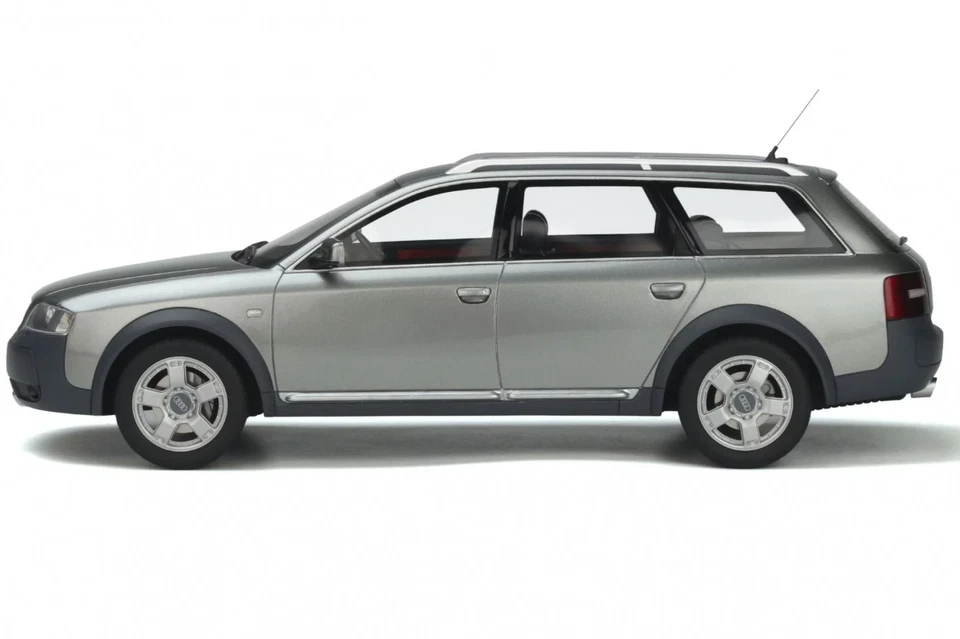 1/18 AUDI A6 C5 AVANT ALLROAD QUATTRO 2000 SILVER ARGENTO OTTOMOBILE OT393 RARE - Immagine 3 di 4