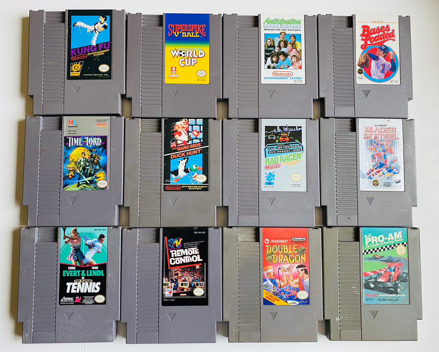 12 GAMES NES Nintendo ORIGINAL Authentic TESTED GUARANTEED SUPER MARIO | eBay