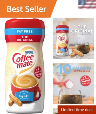 Original Fat Free Powdered Coffee Creamer 12 x 16 Oz - Perfect Coffee  Addition | eBay