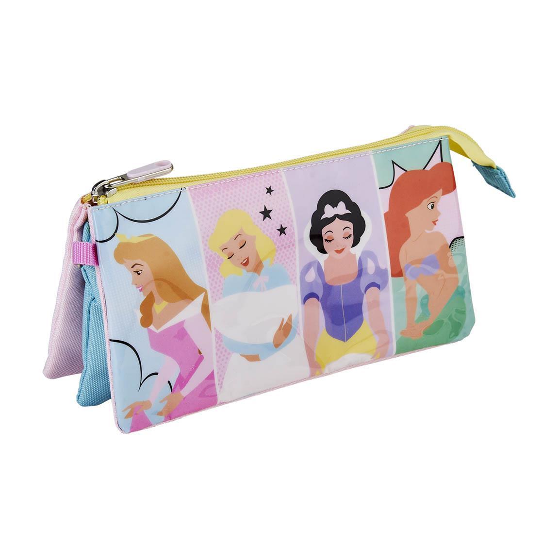 Principesse Disney Astuccio bustina 3 Scomparti