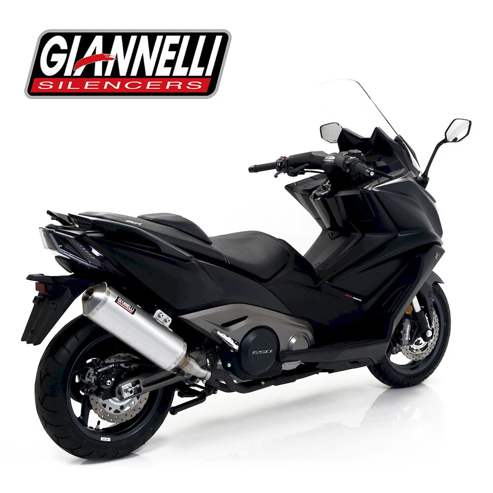 Tubo de Escape Giannelli Ipersport Aluminio Kymco AK 550 2017 > 2019 - Imagen 4 de 4