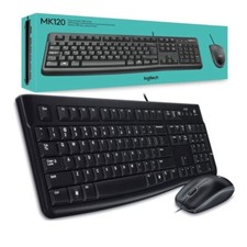LOGITECH - INPUT DEVICES WIRED DESKTOP MK120 WIRED KEYBOARD