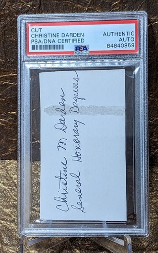 Autógrafo Christine Darden legendario ingeniero de la NASA firmado 🙂 - Imagen 3 de 3