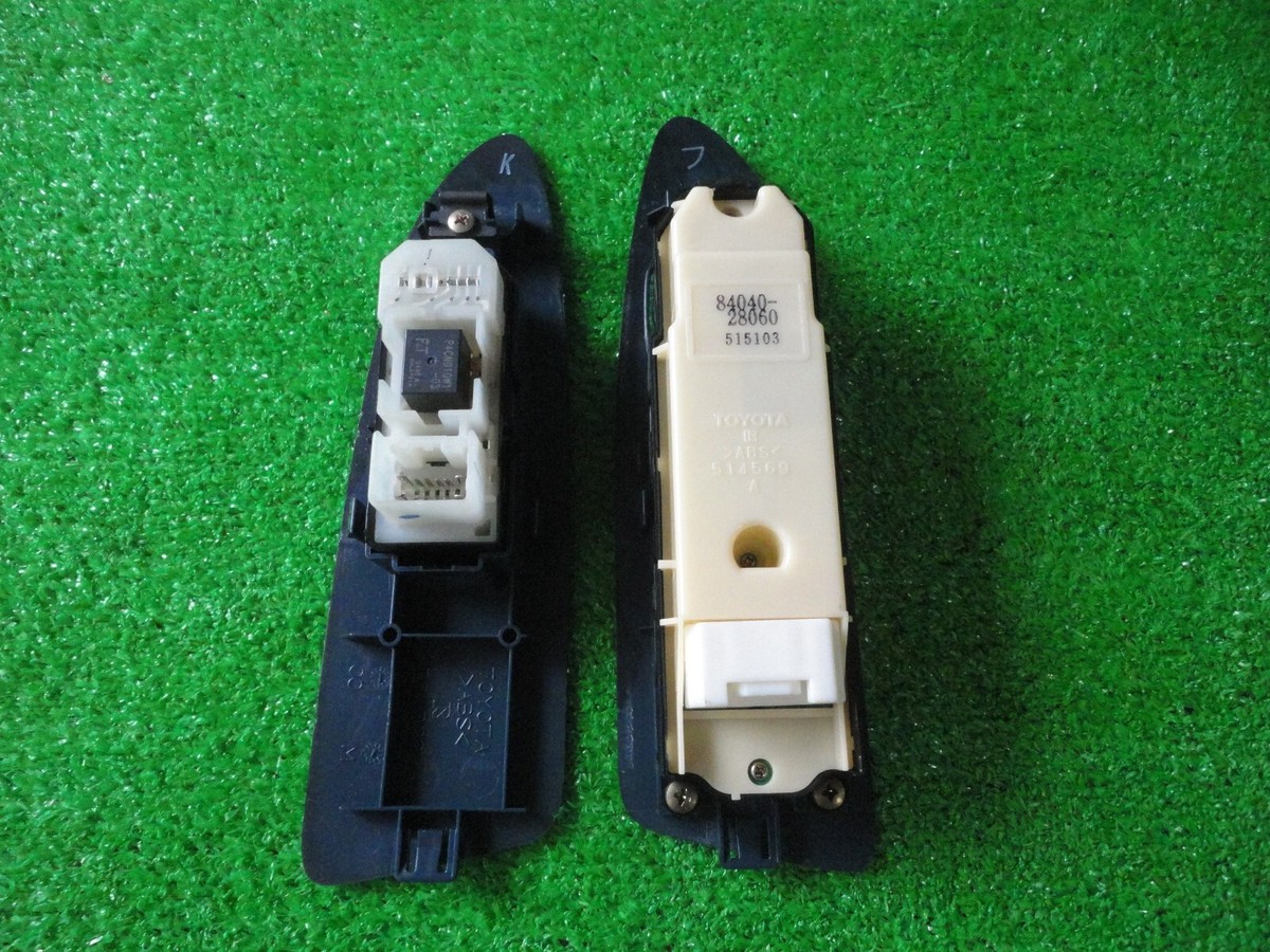 TOYOTA NOAH VOXY AZR60 Genuine Power Window Switch With panel LH