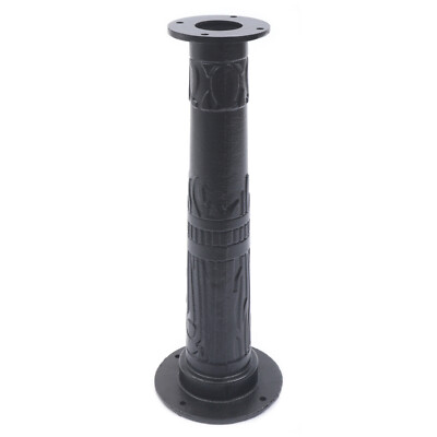 Black Cast Iron Hand Pump Stand 0.16''x0.47'' Mounting Holes Well Fountain Booste