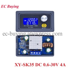 CNC DC Buck Boost Converter Module CC CV 0.6-30V 4A Adjustable Power Supply