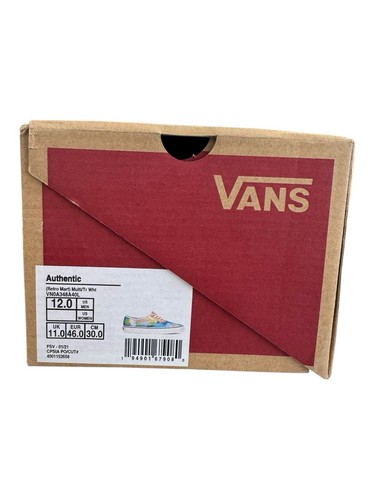 Vans Authentic (Retro Mart) Multi/Tr Blanco VN0A348A40L Hombres Talla 12 - Imagen 7 de 7