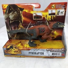 Jurassic World Dominion Extreme Damage Pyroraptor Dinosaur Action Figure Toy NEW