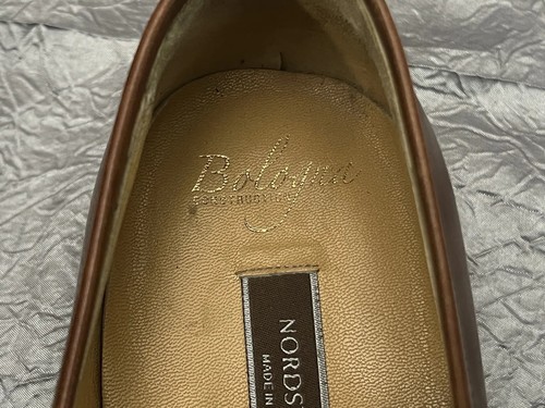 Bologna Duncan From Nordstrom Brown Leather Penny Loafers Italy Mens Size 9D - Bild 7 von 12