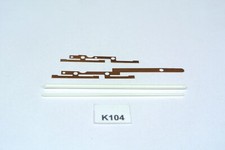 K104, Kontakte Radschleifer Stromabnehmer KaModel für N Fleischmann BR 38, 2St