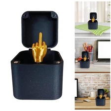 1-2Pcs Middle Finger in a Box  Pop up Surprise Gift Box Novelty Prank Gift Box 