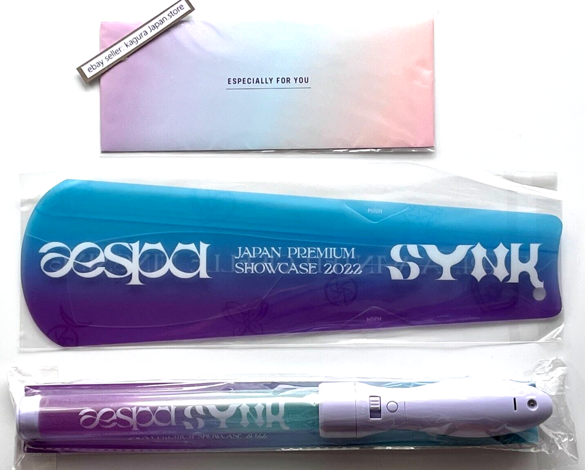 aespa JAPAN SHOWCASE 2022 SYNK Stick Penlight Hand cracker Picture