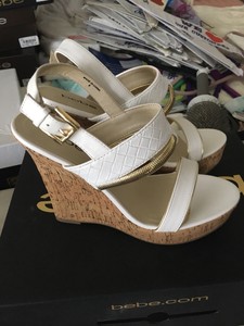 bebe wedge sandals