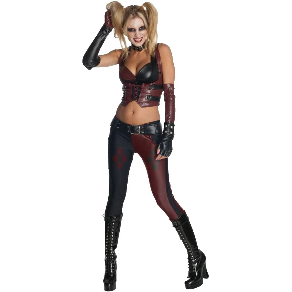 Harley Quinn Halloween Complete Outfit Costumes for Women