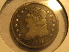 1835 Capped  Bust Half Dime / Very Good